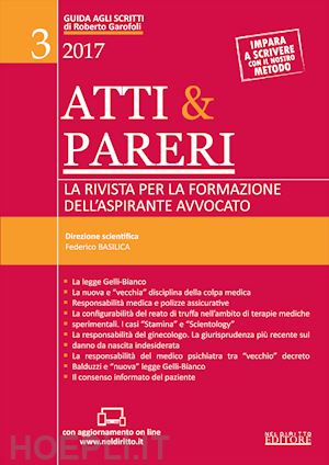  - atti & pareri - n. 3/2017