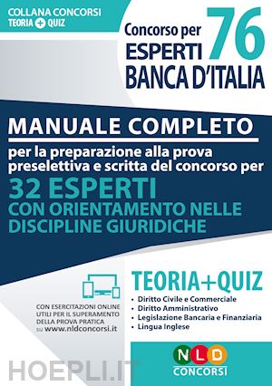  - concorso per 76 esperti banca d'italia