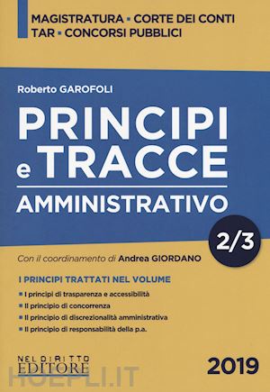 garofoli roberto - principi e tracce - amministrativo - 2/3