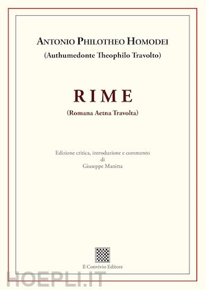 filoteo omodei antonio - rime (romana aetna travolta)