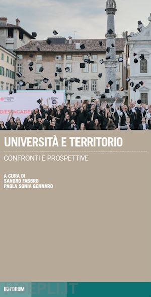 fabbro s. (curatore); gennaro p. s. (curatore) - universita' e territorio. confronti e prospettive