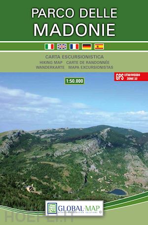 aa.vv. - parco delle madonie. carta escursionistica 1:50.000