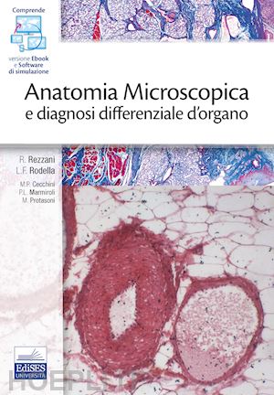 rezzani rita, rodella luigi (curatore); ceccchini m., marmiroli l., protasoni m. - anatomia microscopica e diagnosi differenziale d'organo