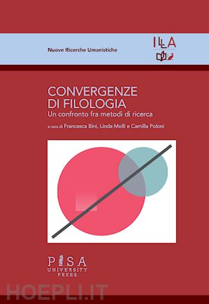 bini f. (curatore); molli l. (curatore); poloni c. (curatore) - convergenze di filologia. un confronto fra metodi di ricerca