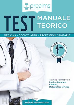 aa vv - preaims - test - manuale teorico - odontoiatria e professioni sanitarie