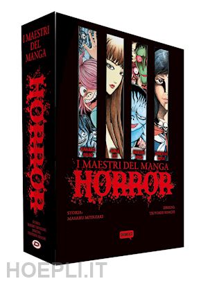 miyazaki masaru; adachi tsuyoshi - i maestri del manga horror. cofanetto. vol. 1-2