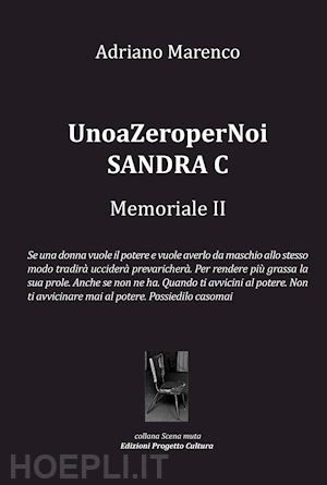 marenco adriano - unoazeropernoi sandra c. memoriale ii