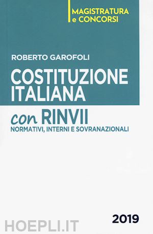 garofoli roberto - costituzione italiana con rinvii
