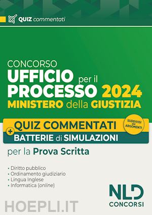 aa.vv. - concorso ufficio del processo 2024 ministero della giustizia