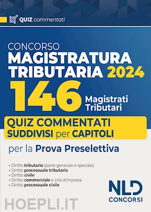 aa.vv. - concorso magistratura tributaria - 146 magistrati tributari