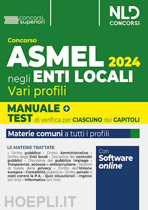  - concorso asmel 2024 - vari profili