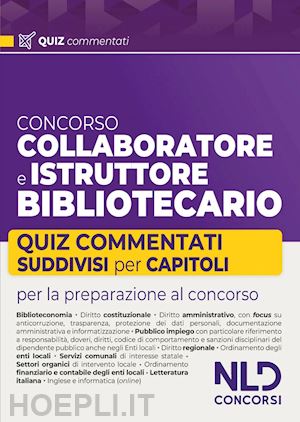  - concorso collaboratore e istruttore bibliotecario