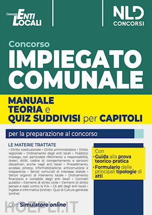 aa.vv. - concorso impiegato comunale