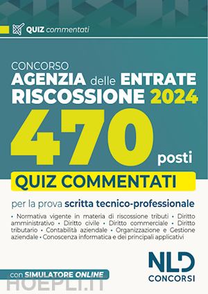 aa.vv. - concorso agenzia delle entrate riscossione 2024 - 470 posti