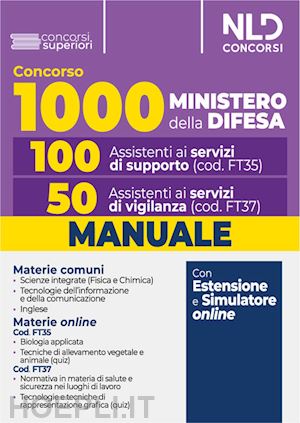 aa.vv. - concorso 1000 assistenti ministero della difesa