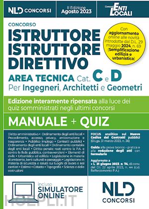  - istruttore e istruttore direttivo area tecnica cat. c e d. per ingegneri, archit