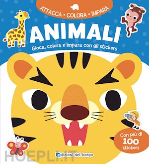 Animali Del Mondo. Piccoli Libri Con Adesivi. Ediz. A Colori