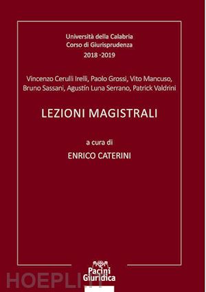 caterini enrico - lezioni magistrali