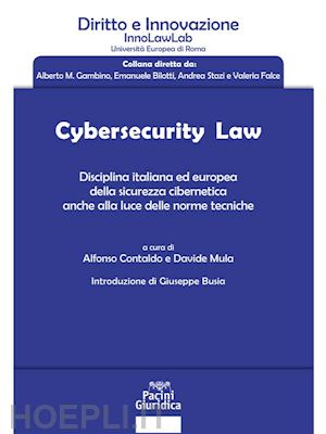 davide mula; alfonso contaldo - cybersecurity law