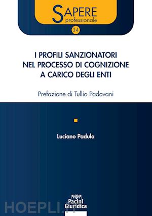 padula luciano - i profili sanzionatori nel processo di cognizione a carico degli enti