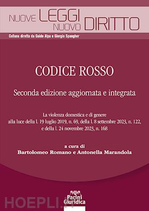 romano b. (curatore); marandola a. (curatore) - codice rosso