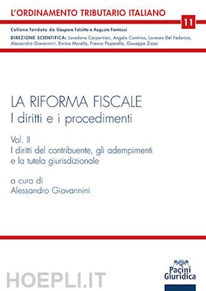 giovannini a. (curatore) - la riforma fiscale  - i diritti e i procedimenti