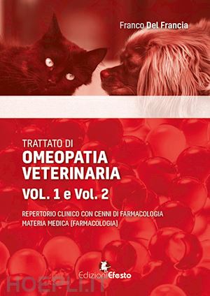 del francia franco - trattato di omeopatia veterinaria