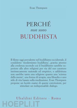 thompson evan - perche' non sono buddhista