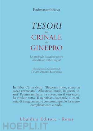 padmasambhava - tesori dal crinale del ginepro. le profonde istruzioni-tesoro alla dakini yeshe