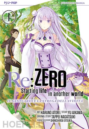 nagatsuki tappei; aikawa yu - re: zero. starting life in another world. il santuario e la strega dell'avidita'