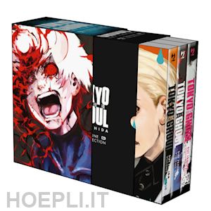 ishida sui; ghidini v. (curatore) - tokyo ghoul box. ediz. deluxe. vol. 5-7