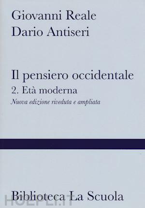 reale giovanni; antiseri dario - pensiero occidentale. per i licei e gli ist. magistrali. con espansione online (