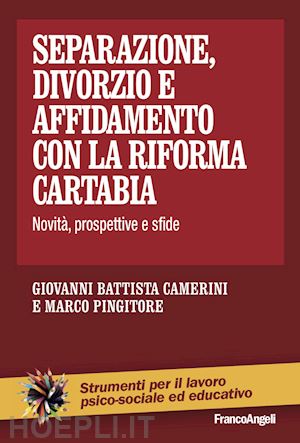 camerini giovanni battista; pingitore marco - separazione, divorzio e affidamento con la riforma cartabia