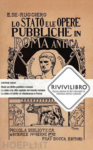 de ruggiero ettore - lo stato e le opere pubbliche in roma antica