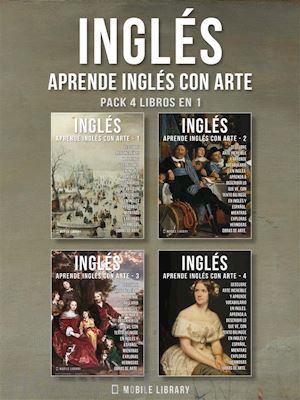 mobile library - pack 4 libros en 1 - inglés - aprende inglés con arte