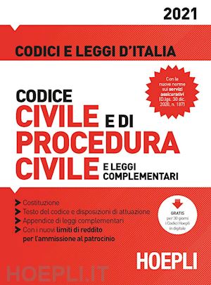 aa.vv. - codice civile e procedura civile