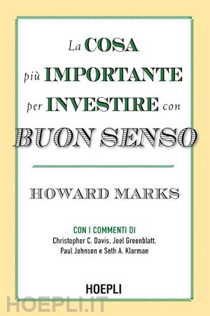 marks howard - la cosa più importante per investire con buon senso