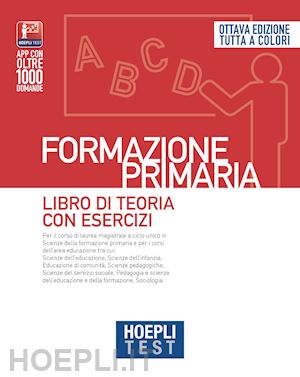 aa.vv. - hoepli test - formazione primaria - libro di teoria con esercizi