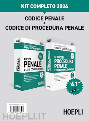 franchi; feroci; ferrari - codice penale+codice di procedura penale. kit completo 2024. con espansione onli