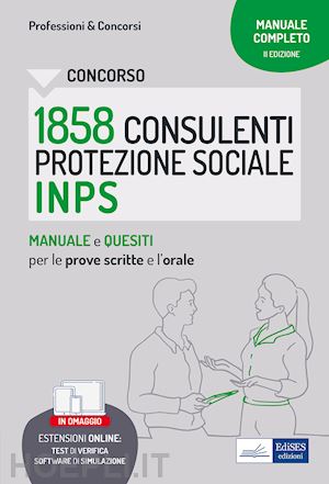  - concorso 1858 consulenti della protezione sociale inps