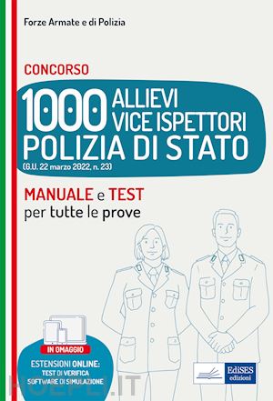 aa.vv. - concorso 1000 vice ispettori polizia di stato