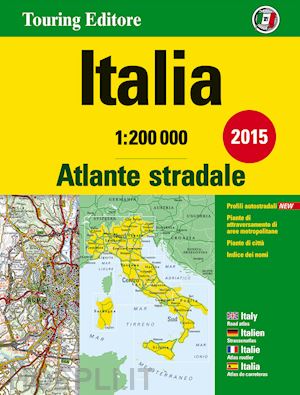 aa.vv. - atlante stradale d'italia cofanetto tci 2015