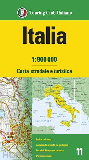 aa.vv. - italia 1:800.000