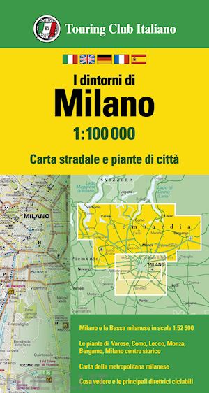  - i dintorni di milano 1:100.000