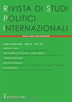 aa. vv. - rivista di studi politici internazionali (2020). vol. 2
