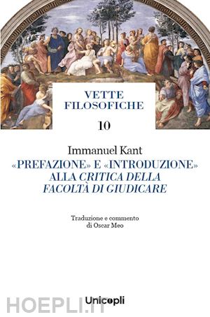 kant immanuel - «prefazione» e «introduzione» alla critica della facoltà di giudicare