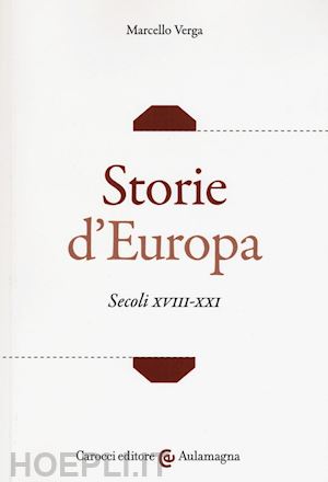 verga marcello - storie d'europa
