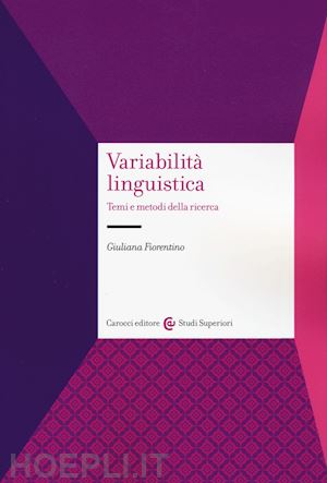 fiorentino giuliana - variabilita' linguistica