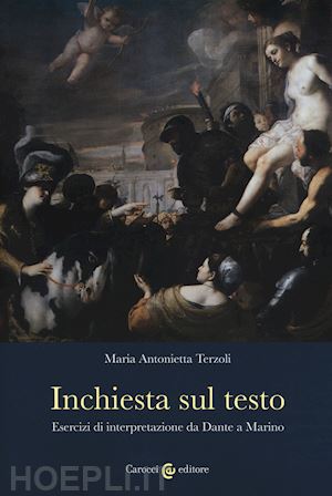 terzoli maria antonietta - inchiesta sul testo