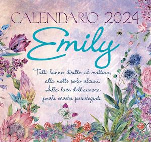  - calendario emily desk 2024 da tavolo (17 x 16 cm)